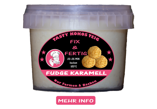 Tasty Kokos Fudge Karamel